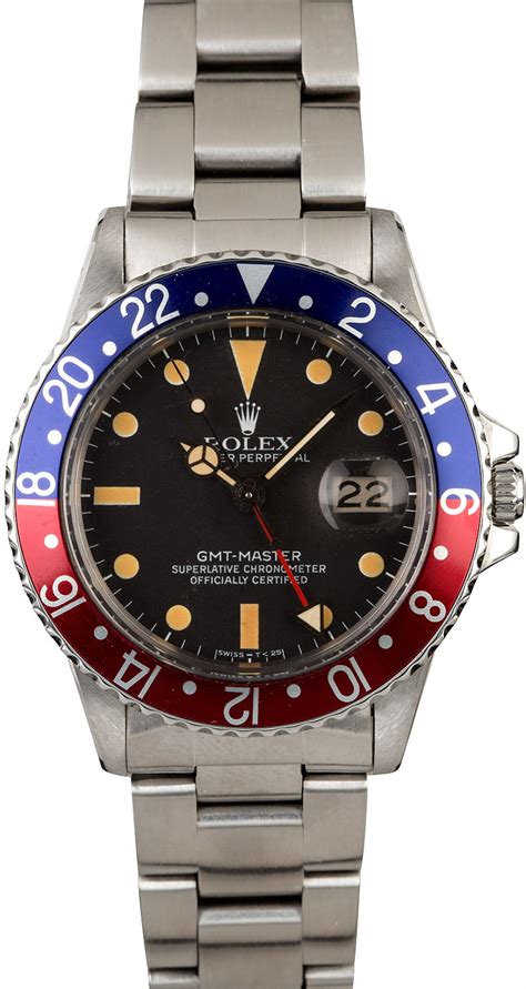 rolex gmt-master 16750 price|Rolex 1675 bezel insert.